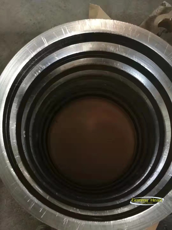 T3 Inner- en buitenste ring met SS316-metalen grafiet gevulde spiraalwondenpakking voor industriële afdichting