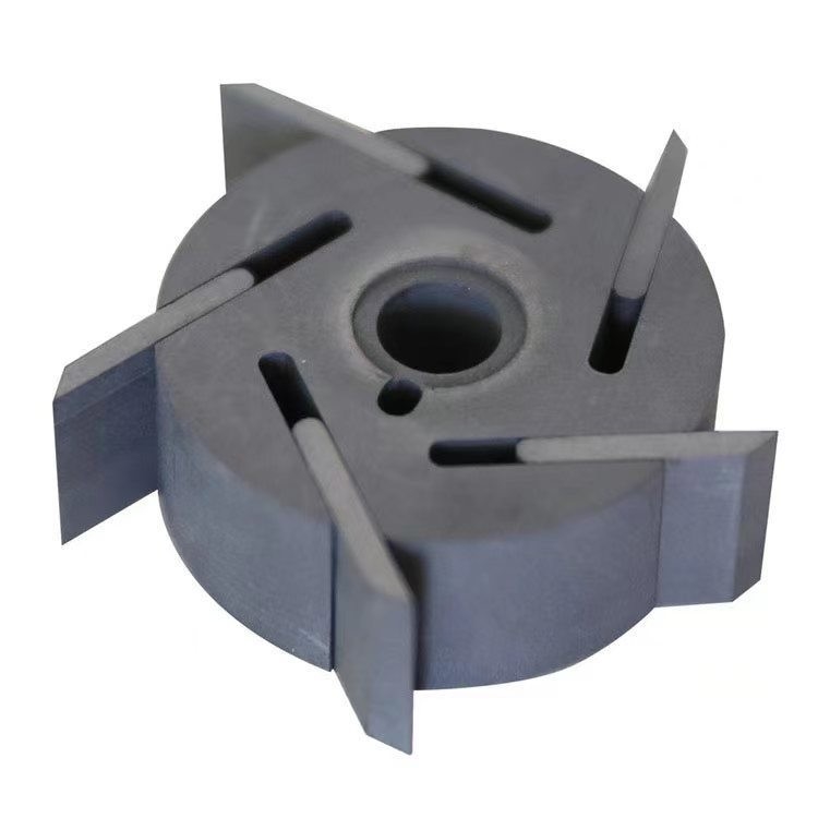 DC-1.85 Dichtheid 1.72 1.85 Carbon Graphite Rotor voor Aluminium Extruded Graphite