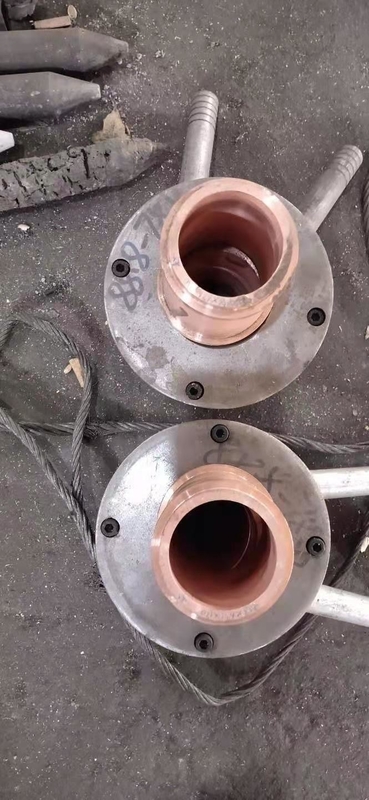 Carbon spoelen en water jas voor op maat gemaakte schilferende schimmel bakstenen vuurvaste materialen