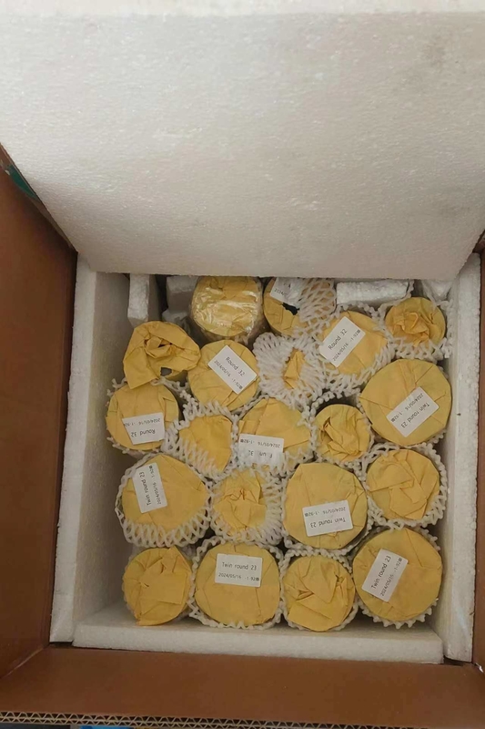 Hoge dichtheid 1,85 g 1,91 g Grafietvorm voor continu gieten Messing soepel binnenin