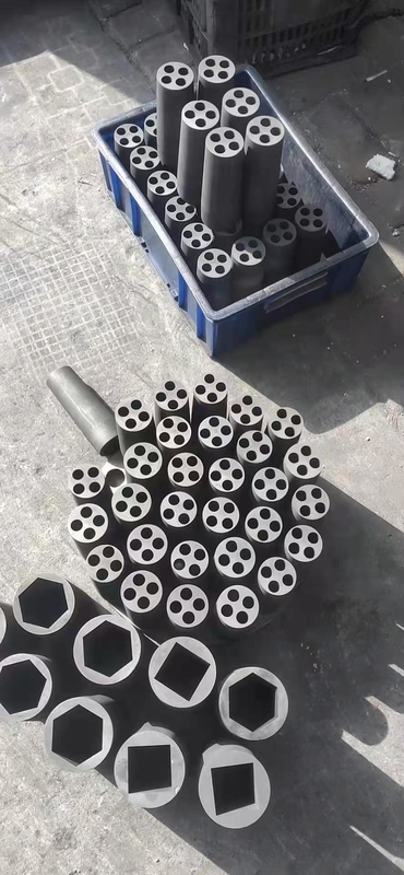 Ondersteunende technologie Grafietvorm voor solide ronde staaf Continuous Casting Bronze Bars